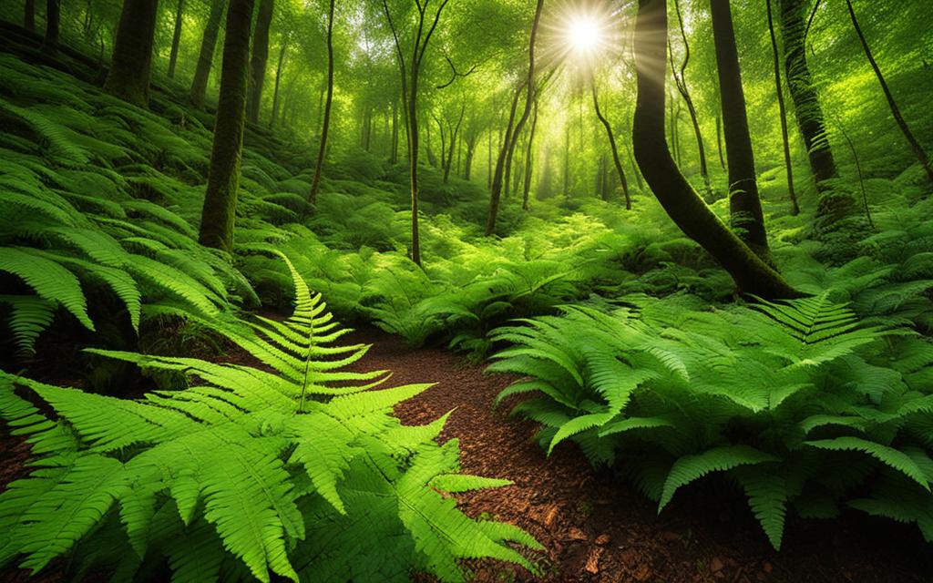 Purification and Renewal with Fern Plants