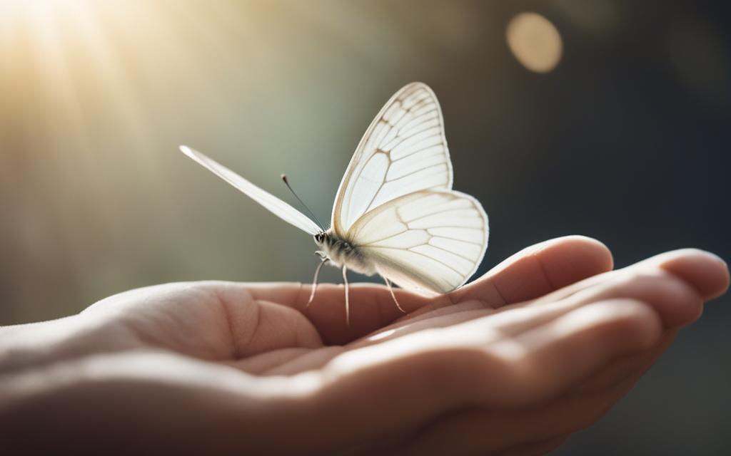 white butterfly in relationships