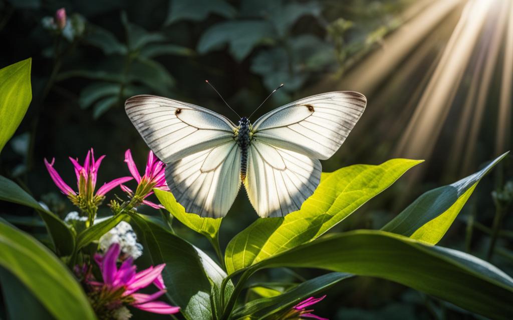 spiritual meaning of a white butterfly