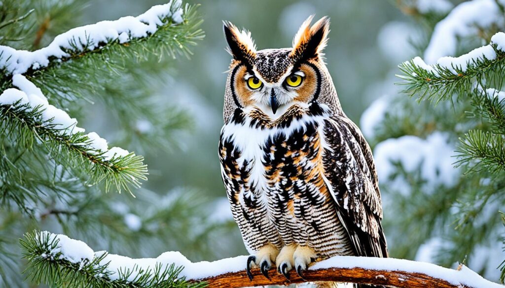 great horned owl adaptability
