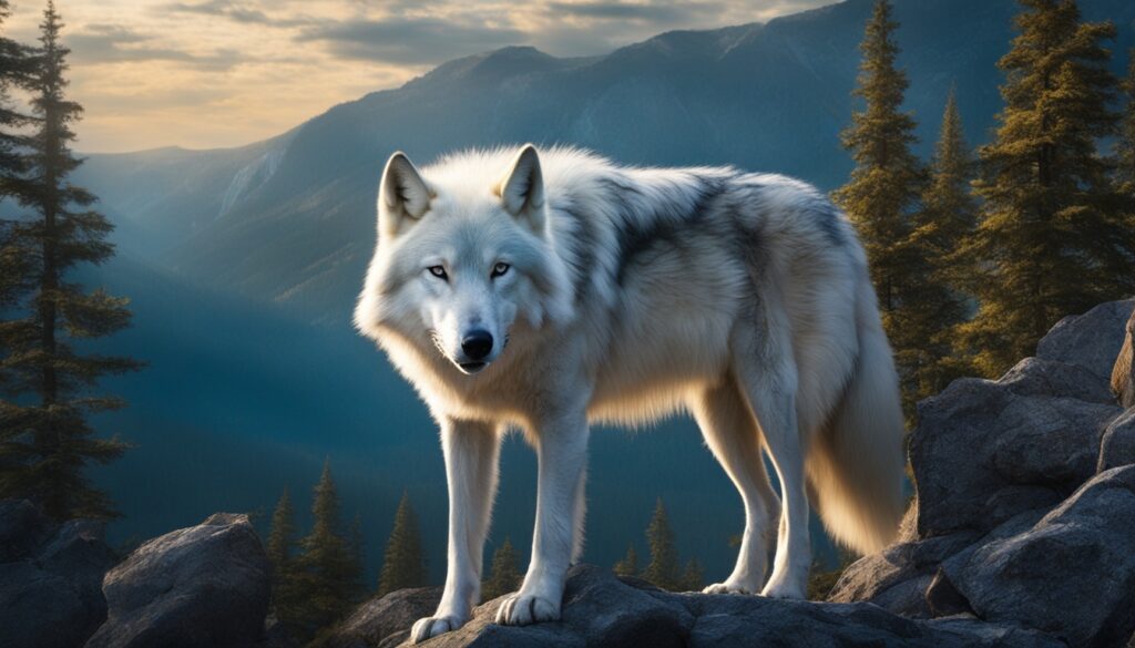 white wolf spiritual meaning